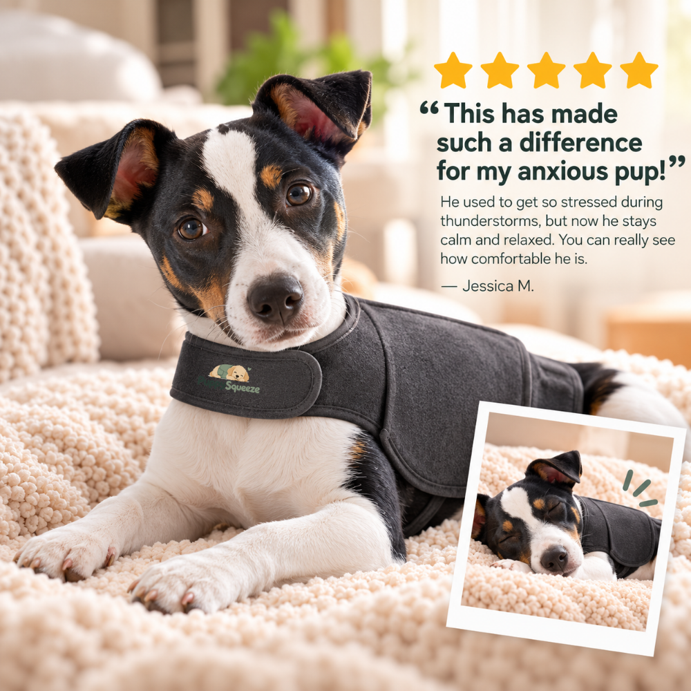 PuppySqueeze™ Calming Anxiety Vest